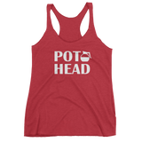 POT HEAD - Funny COFFEE POT Women's tank top