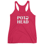 POT HEAD - Funny COFFEE POT Women's tank top