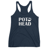 POT HEAD - Funny COFFEE POT Women's tank top