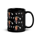 DONALD TRUMP President Black Glossy Mug