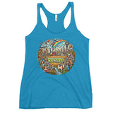 State of KANSAS - Sunflower State Women's Racerback Tank