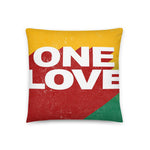 RAGGAE Rasta One Love Vibe Basic Pillow
