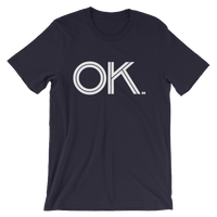 OK - State of Oklahoma Abbreviation - Men's / Unisex short sleeve t-shirt