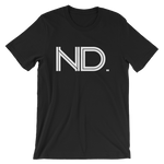 ND - State of North Dokota Abbreviation - Men's / Unisex short sleeve t-shirt