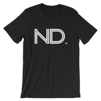 ND - State of North Dokota Abbreviation - Men's / Unisex short sleeve t-shirt