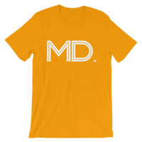 MD - State of MARYLAND Abbreviation - Men's / Unisex short sleeve t-shirt