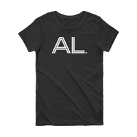 AL - State of Alabama Abbreviation - Short Sleeve Women's T-shirt