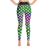 Fun Polka Dot All Over Print Yoga Pants / Leggings
