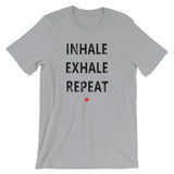 INHALE EXHALE REPEAT Men's Unisex Short-Sleeve Unisex T-Shirt