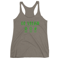 GO VEGAN - Women's tank top