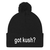 Got KUSH? Pom Pom Knit Stocking Cap