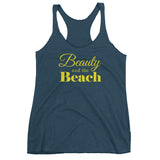 Beauty and the Beach Women's Racerback Tank Top