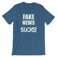 Fake News SUCKS! Men's / Unisex short sleeve t-shirt