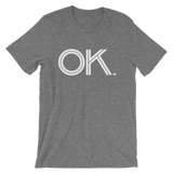 OK - State of Oklahoma Abbreviation - Men's / Unisex short sleeve t-shirt