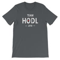 Team HODL 2018 Crypto Cryptocurrency Short-Sleeve Unisex T-Shirt