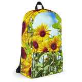 Sunflower Field All Over Print Backpack