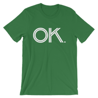 OK - State of Oklahoma Abbreviation - Men's / Unisex short sleeve t-shirt