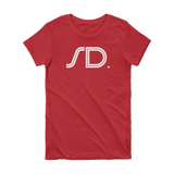 SD - State of South Dakota Abbreviation Short Sleeve Women's T-shirt