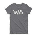 WA -State of Washington Abbreviation Short Sleeve Women's T-shirt