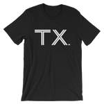 TX - State of Texas Abbreviation - Men's / Unisex short sleeve t-shirt