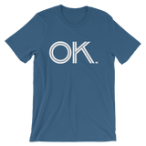 OK - State of Oklahoma Abbreviation - Men's / Unisex short sleeve t-shirt