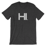 HI - State of HAWAII Abbreviation T Shirt. Men's / Unisex short sleeve t-shirt