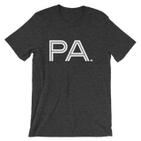 PA - State of Pennsylvania Abbreviation - Men's / Unisex short sleeve t-shirt