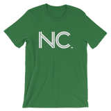 NC - State of North Carolina Abbreviation - Men's / Unisex short sleeve t-shirt