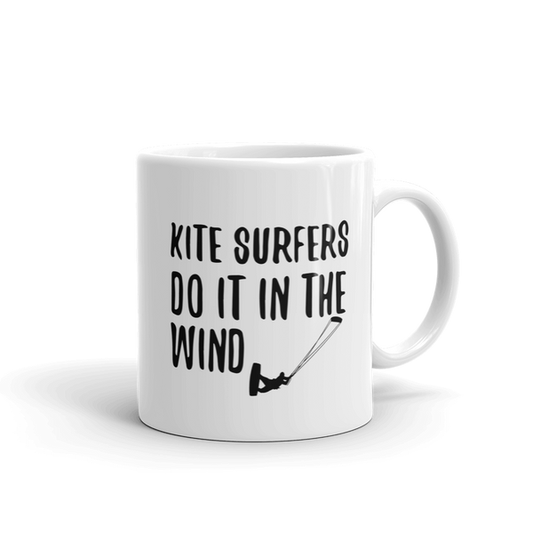 Kite Surfers Do It In The Wind Coffee Mug