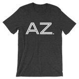 AZ - State of Arizona Abbreviation Men's / Unisex short sleeve t-shirt