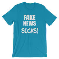 Fake News SUCKS! Men's / Unisex short sleeve t-shirt