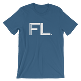 FL- State of FLORIDA Abbreviation Men's / Unisex short sleeve t-shirt