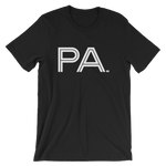 PA - State of Pennsylvania Abbreviation - Men's / Unisex short sleeve t-shirt