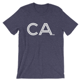 CA - State of California Abbreviation Men's / Unisex short sleeve t-shirt
