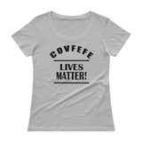 COVFEFE Lives Matter! Funny Donald Trump Ladies' Scoopneck T-Shirt