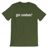 Got Condom? Men's / Unisex short sleeve t-shirt