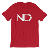 ND - State of North Dokota Abbreviation - Men's / Unisex short sleeve t-shirt