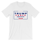 Trump Pence 2020 Kicking Ass Since 2017 Men's / Unisex short sleeve t-shirt
