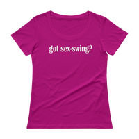 Got Sex Swing? Ladies' Scoopneck T-Shirt