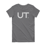 UT - State of Utah Abbreviation Short Sleeve Women's T-shirt