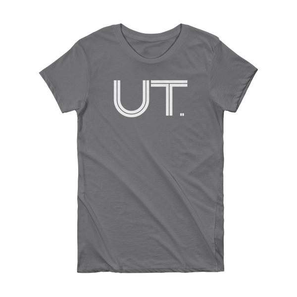 UT - State of Utah Abbreviation Short Sleeve Women's T-shirt