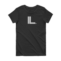 IL - State of Illinois Abbreviation - Short Sleeve Women's T-shirt