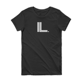 IL - State of Illinois Abbreviation - Short Sleeve Women's T-shirt