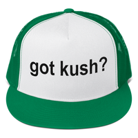 Got KUSH? Embroidered Snapback Trucker Cap / Hat