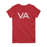 VA - State of Virginia Abbbeviation Short Sleeve Women's T-shirt
