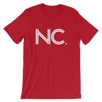 NC - State of North Carolina Abbreviation - Men's / Unisex short sleeve t-shirt