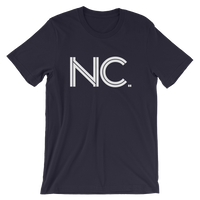 NC - State of North Carolina Abbreviation - Men's / Unisex short sleeve t-shirt