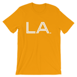 LA - State of LOUISIANA Abbreviation Men's /  Unisex short sleeve t-shirt
