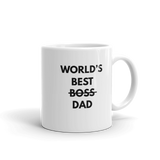 World's Best DAD Coffee Mug