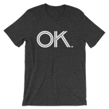 OK - State of Oklahoma Abbreviation - Men's / Unisex short sleeve t-shirt